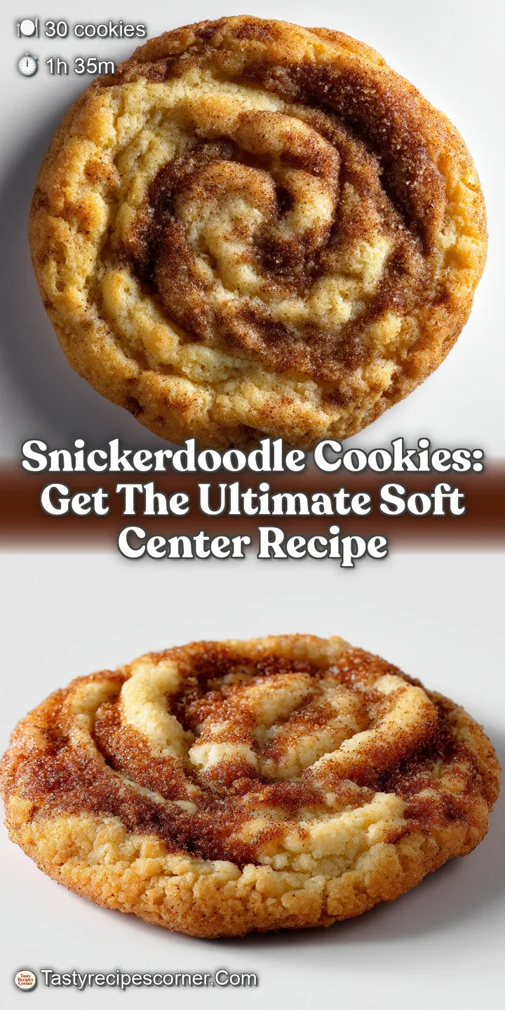 Snickerdoodle Cookies: Get The Ultimate Soft Center Recipe