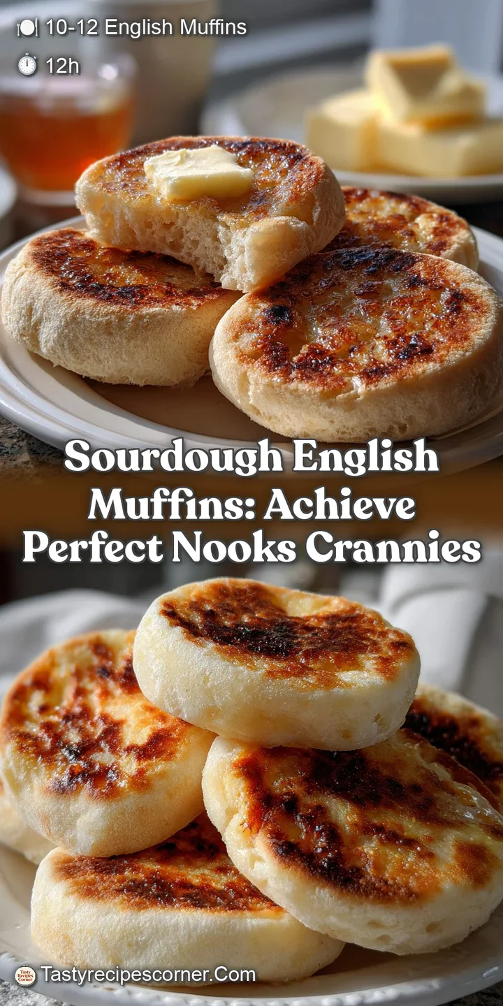 Sourdough English Muffins: Achieve Perfect Nooks Crannies