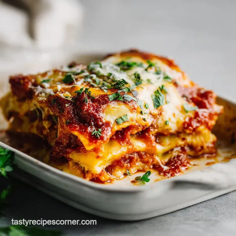 3-Ingredient Ravioli Bake: A Hearty Lazy Lasagna