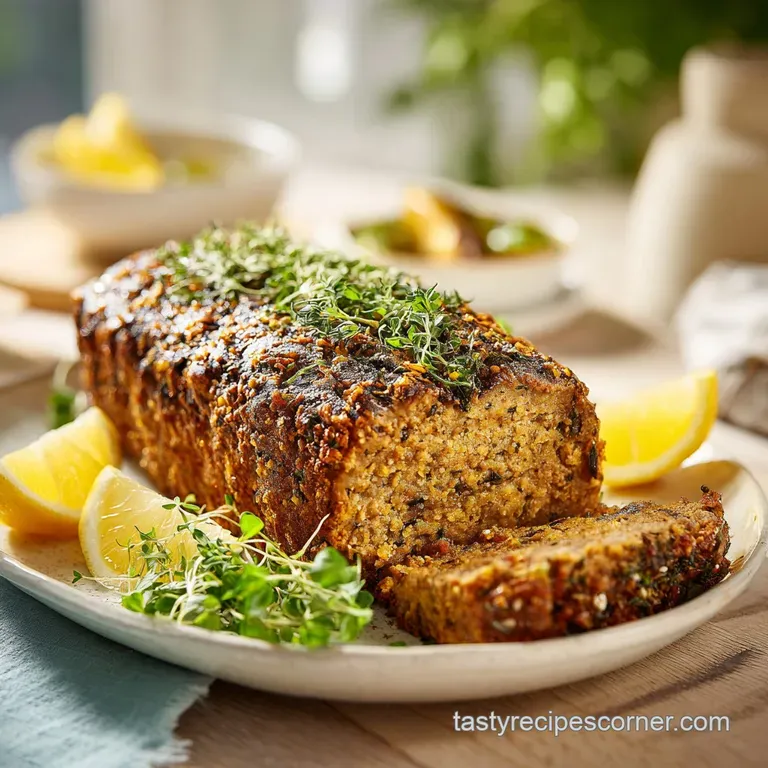 4-Ingredient Meatloaf with Savory Glaze