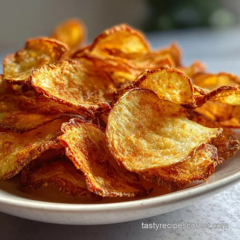 Air Fryer Potato Chips: Crispy Homemade