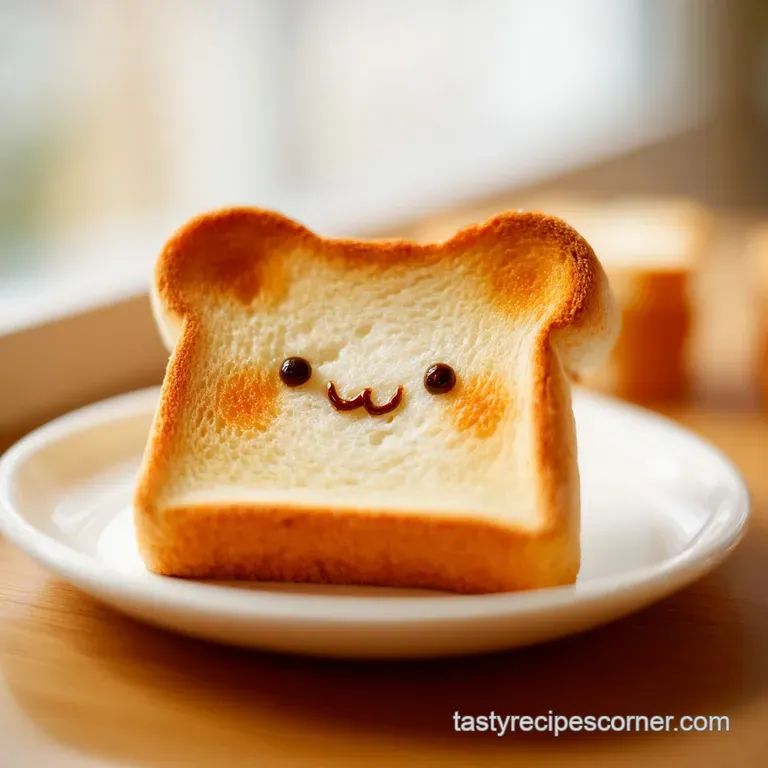 A charming arrangement of animal face toasts, each uniquely decorated with vibrant fruit toppings.