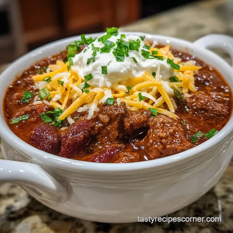 Authentic Texas Chili Recipe