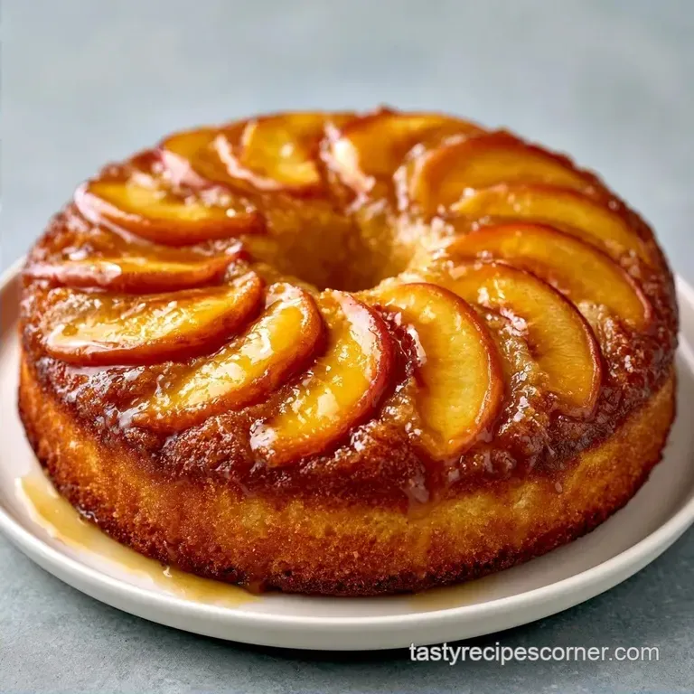 Buttery Baltimore Peach Cake