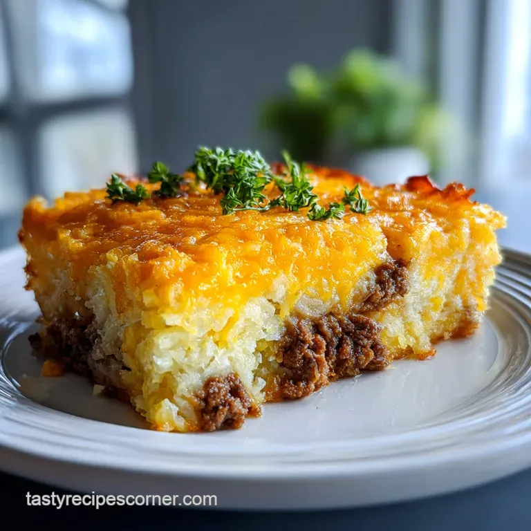Best Hashbrown Casserole With Ground Beef