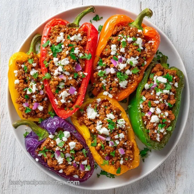 Bell Pepper Nachos: High Protein and Low Carb