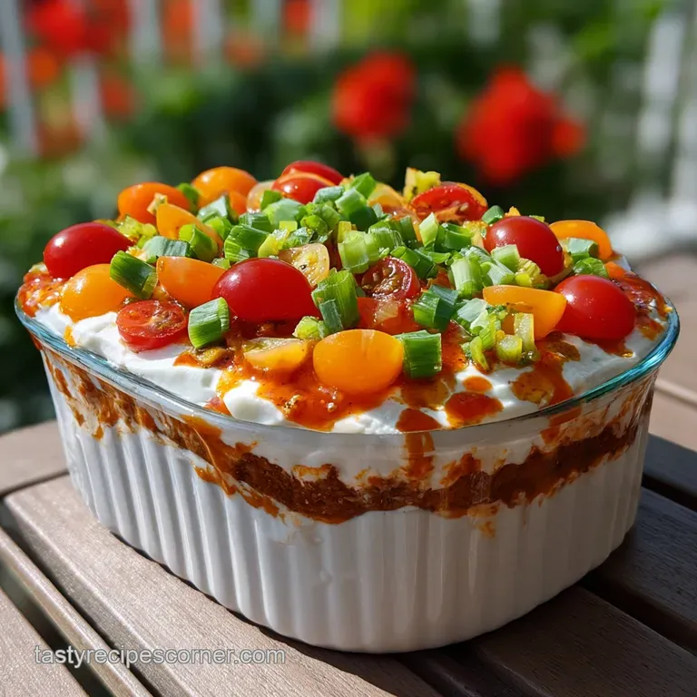 Best Ever 7 Layer Dip Recipe: Stackable & Hearty