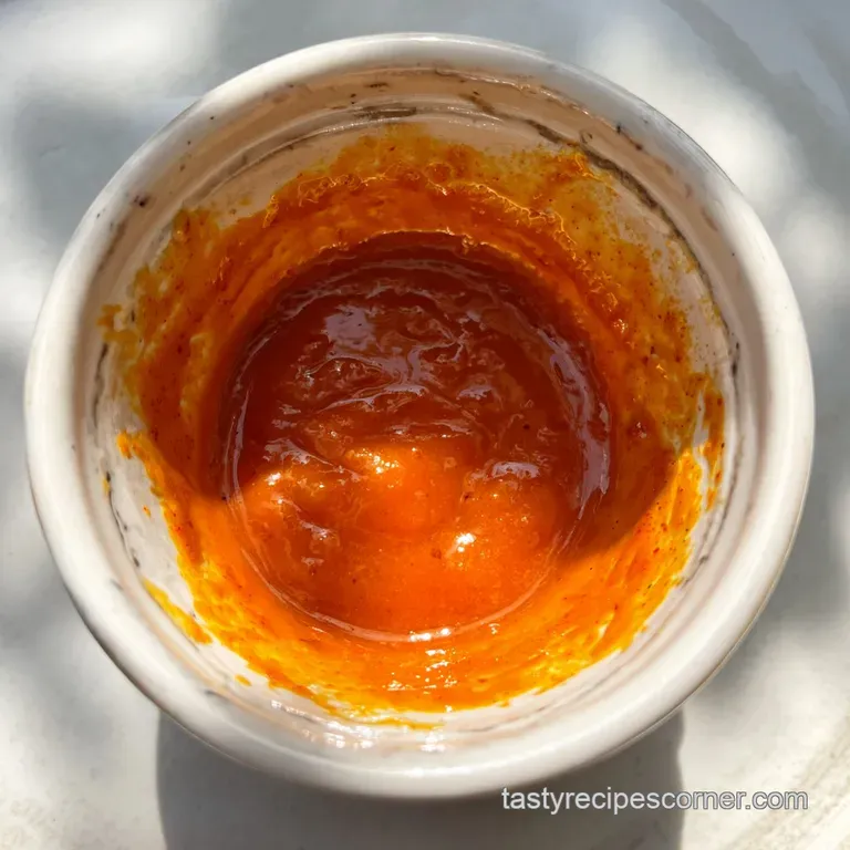 Buffalo sauce drizzled artfully over crispy chicken wings, glistening with spice. Garnished with fresh celery sticks and c...