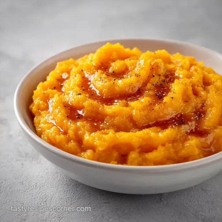 Healthy Mashed Butternut Squash Bowl