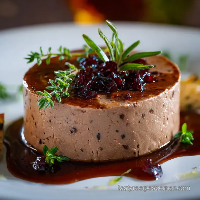 Chicken Liver P&acirc;t&eacute;: Silky Smooth Restaurant-Quality Bistro Spread presentation