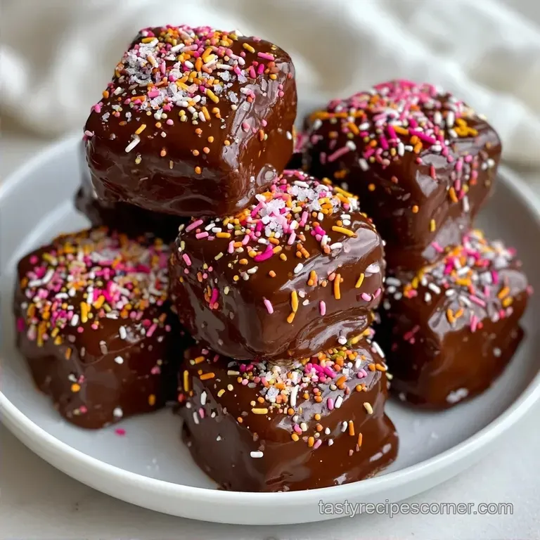 Chocolate Covered Marshmallows: Velvety
