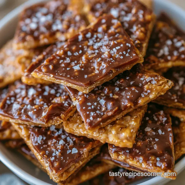 Chocolate Toffee Crack: Shatter Crisp