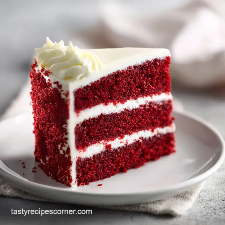 Classic Red Velvet Cake Recipe
