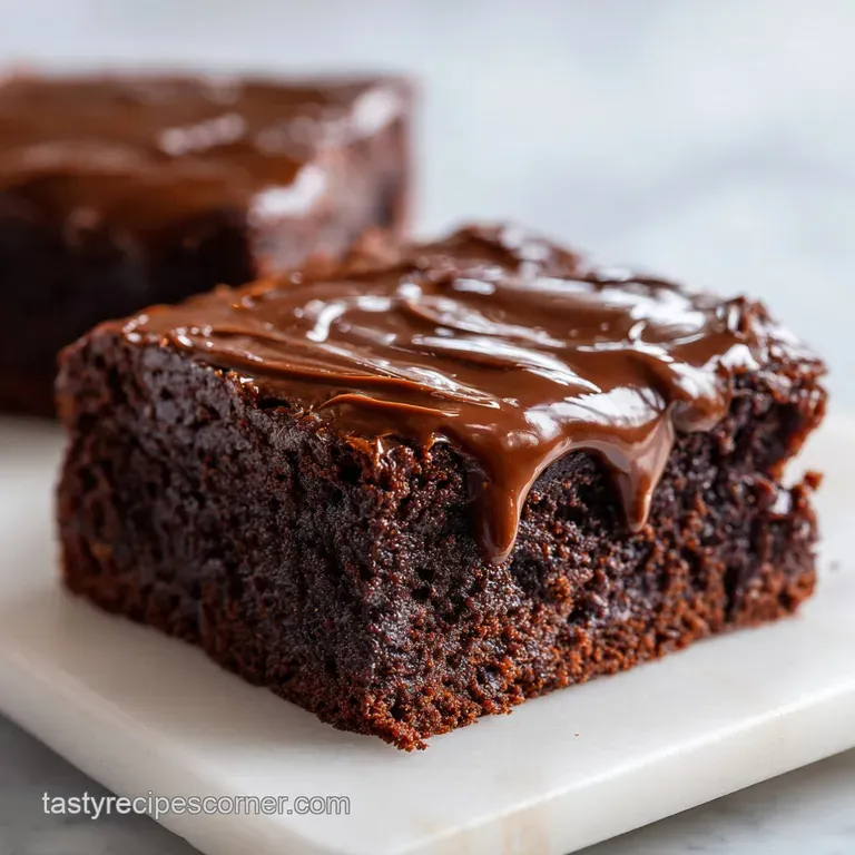 Texas Sheet Cake: Rich and Tender