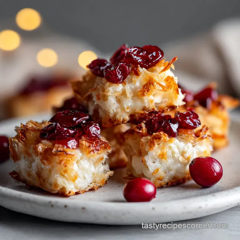 Cranberry Brie Bites: Flaky Pastry Starter