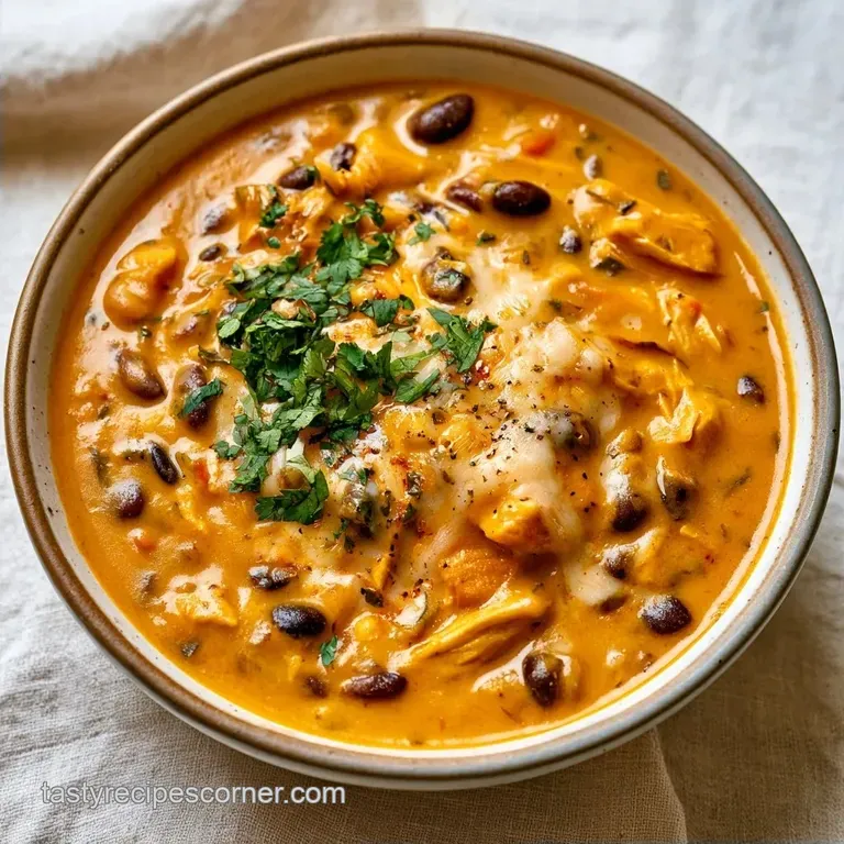 Creamy Chicken Enchilada Soup
