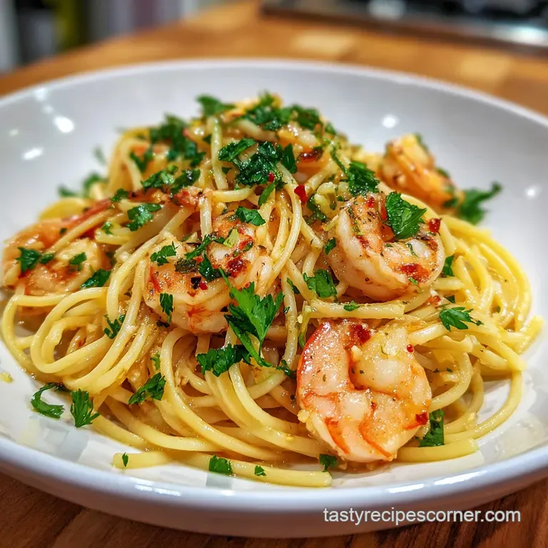Creamy Shrimp Pasta Recipe with Garlic