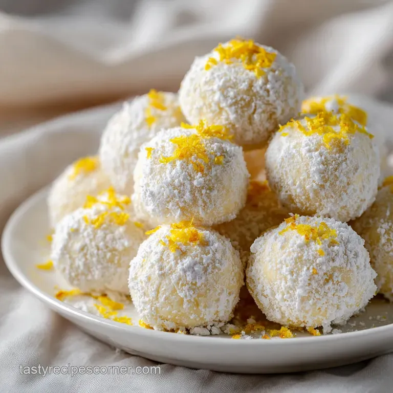 Elegant arrangement of pale yellow spheres on a dark slate platter, garnished with fresh mint and lemon zest.