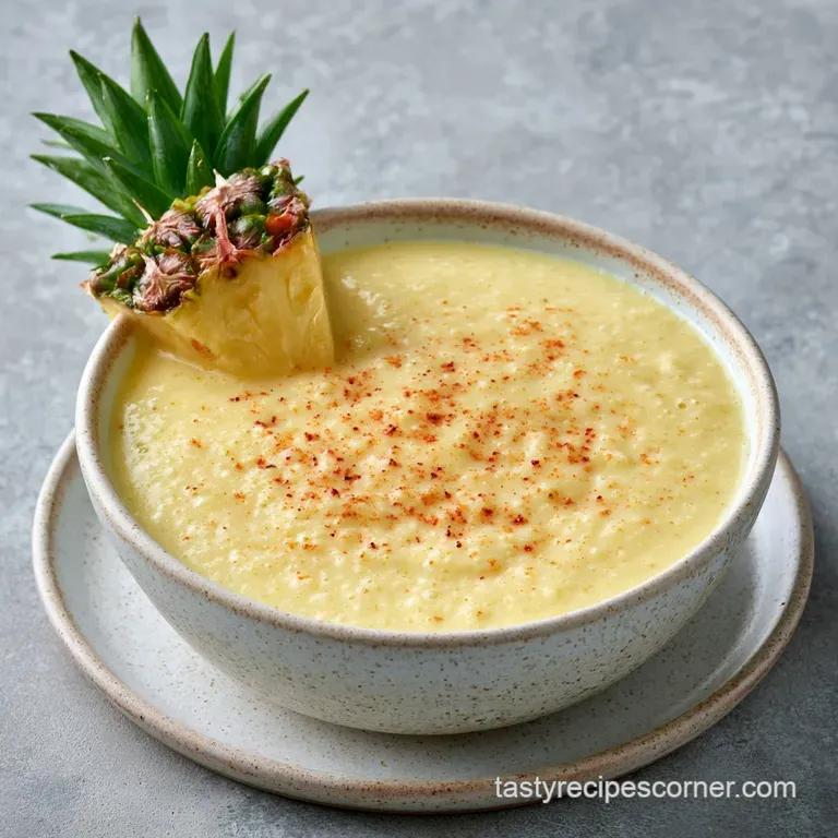 Pineapple Smoothie: Creamy and Zesty