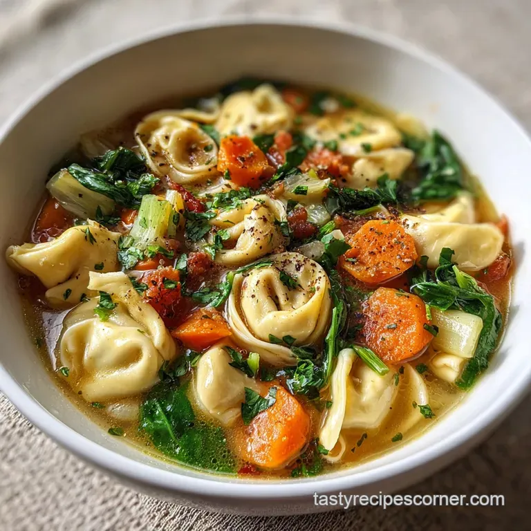Creamy Tortellini Soup