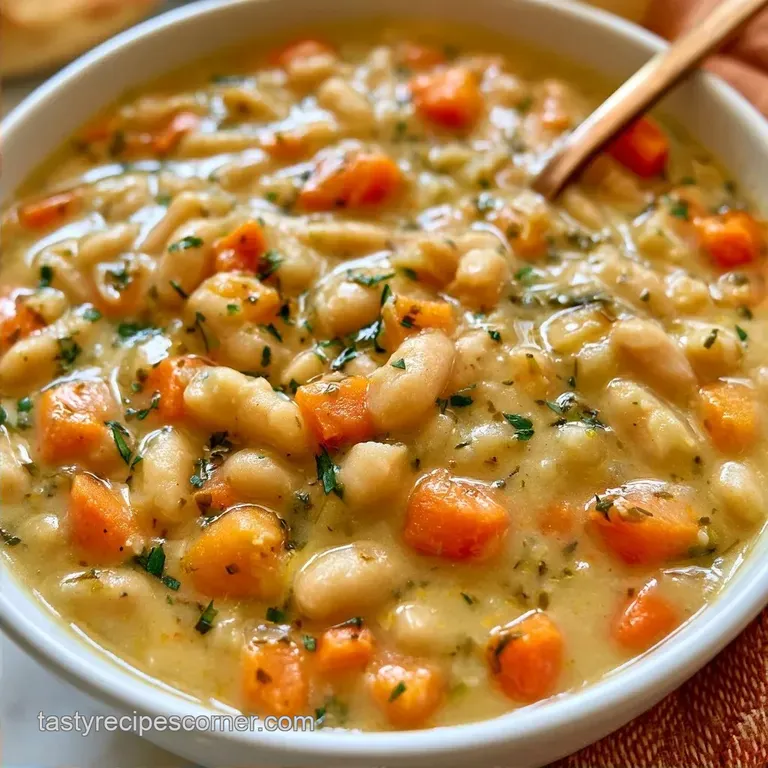 Creamy White Bean Soup in 30 Minutes