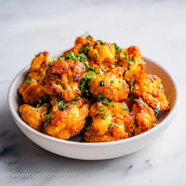Cauliflower Wings: Crispy and Baked
