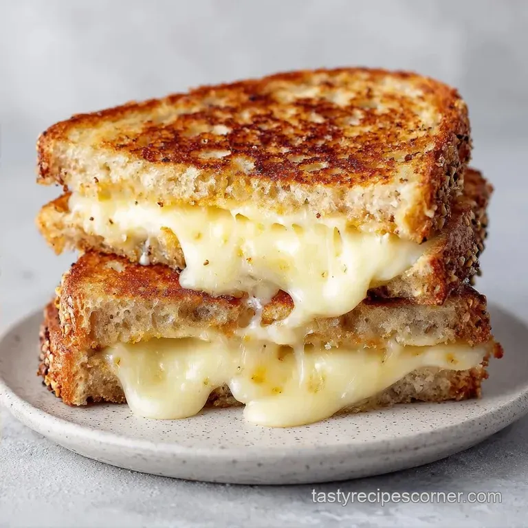 Cheese Toastie: Golden and Crispy