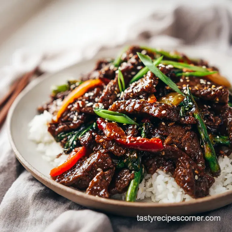 Mongolian Beef: Crispy and Caramelized