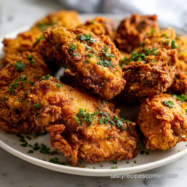 Oven Fried Chicken: Crispy and Juicy