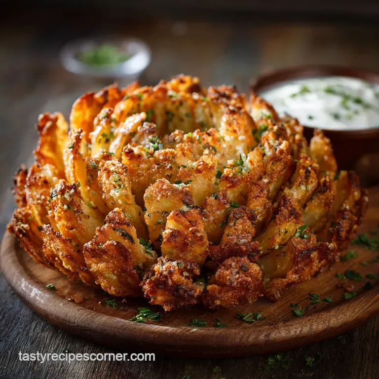 Blooming Onion Recipe: Ultimate Crispy Pub-Style Appetizer