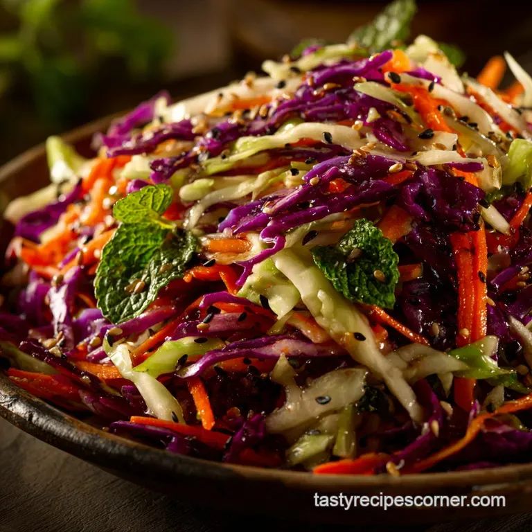 Asian Slaw: The Ultimate Crunchy Ginger-Sesame Recipe