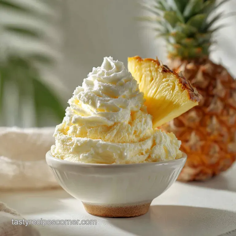 Disney Pineapple Dole Whip: Creamy and Tropical