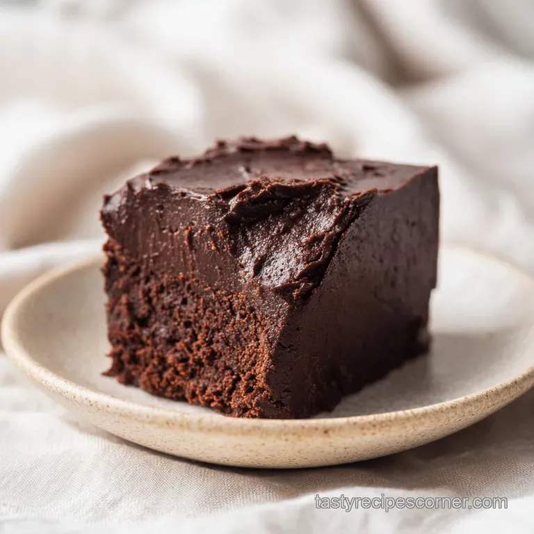 2 Ingredient Chocolate Fudge: Velvety and Smooth