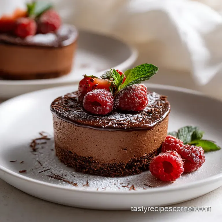 2-Ingredient Chocolate Mousse: Silky and Elegant