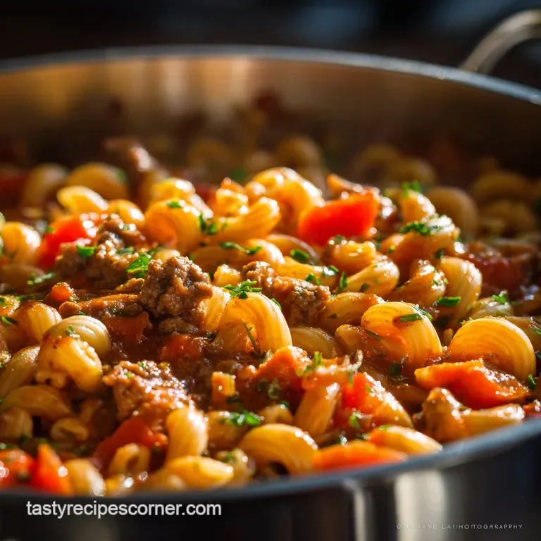 The Ultimate American Chop Suey: Hearty Macaroni Goulash Recipe