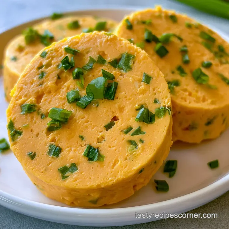 Spherical cream cheese appetizer coated in fresh green herbs, surrounded by colorful crisp vegetables and toast.