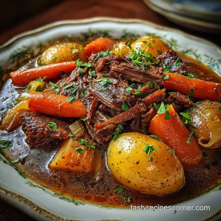 Easy Dutch Oven Pot Roast