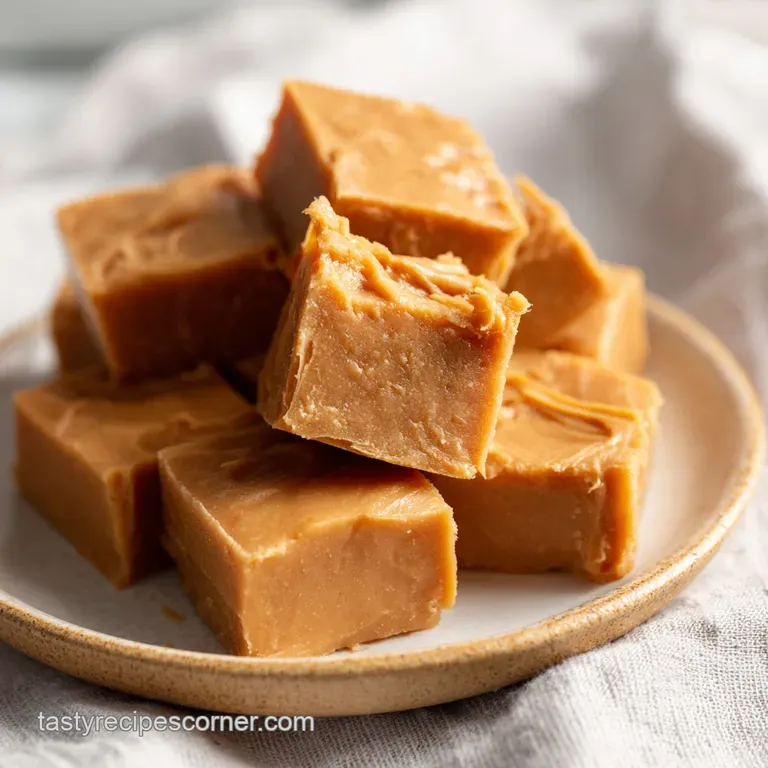 Peanut Butter Fudge: Velvety & Simple