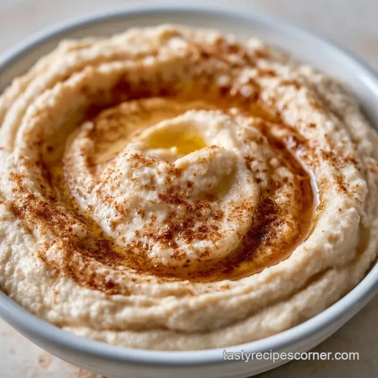 Fast Hummus Plate: Smooth and Tangy