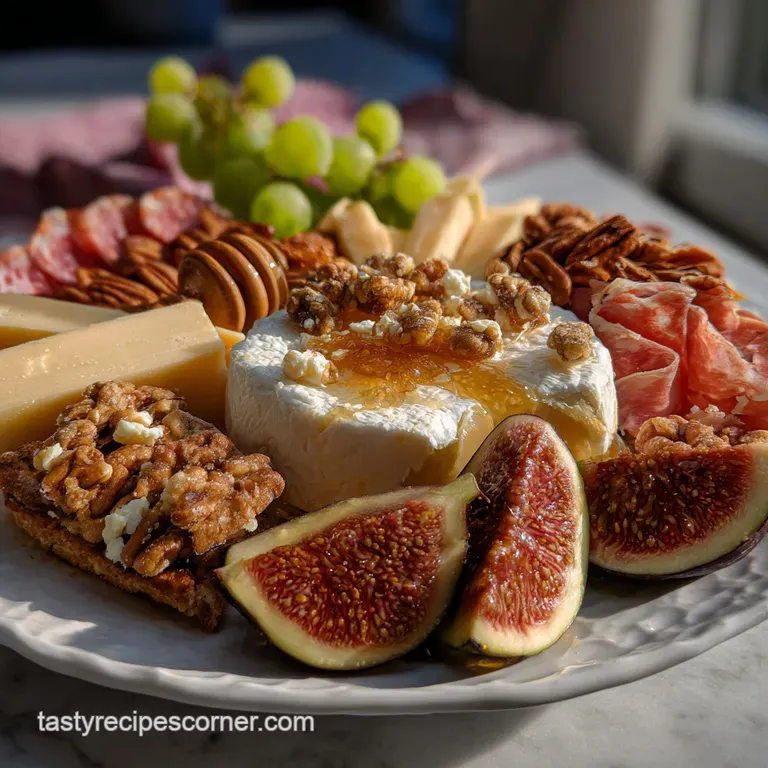 Best New Years Eve Charcuterie Board Idea with Fig