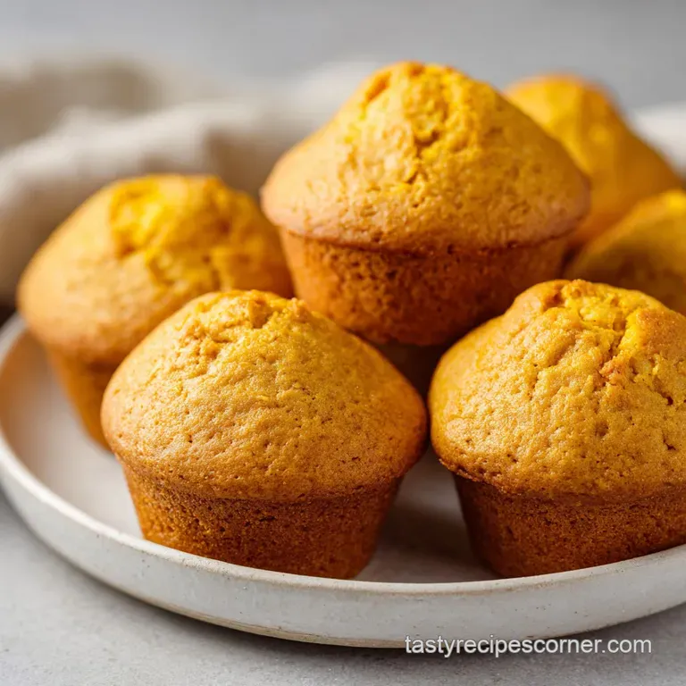 Flourless Pumpkin Muffins: Velvety and Moist