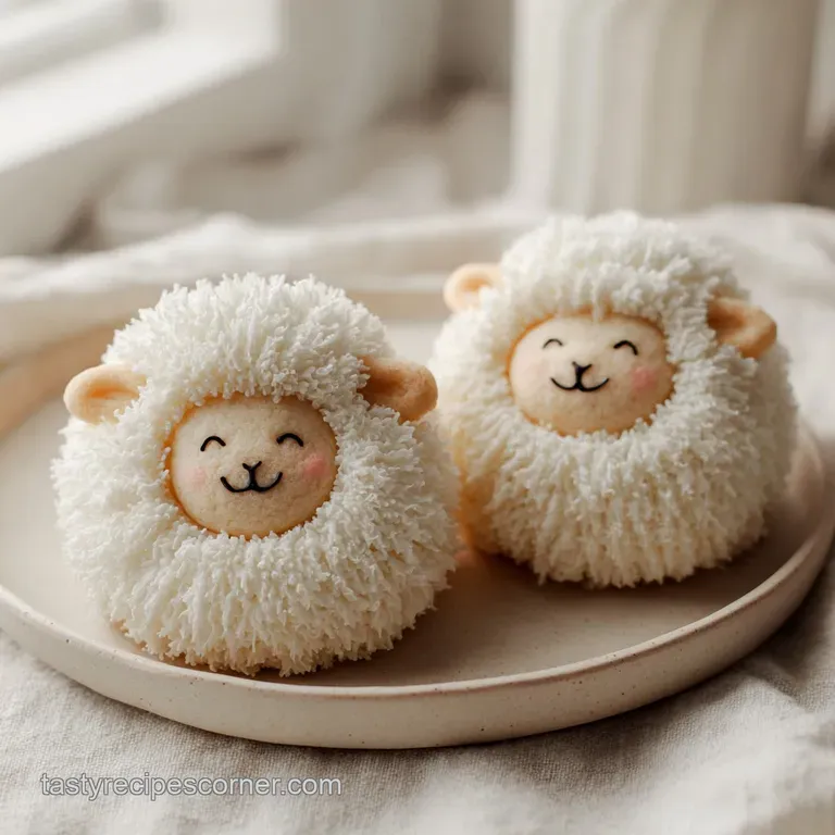 Fluffy Sheep Sugar Cookies: Pillowy Texture