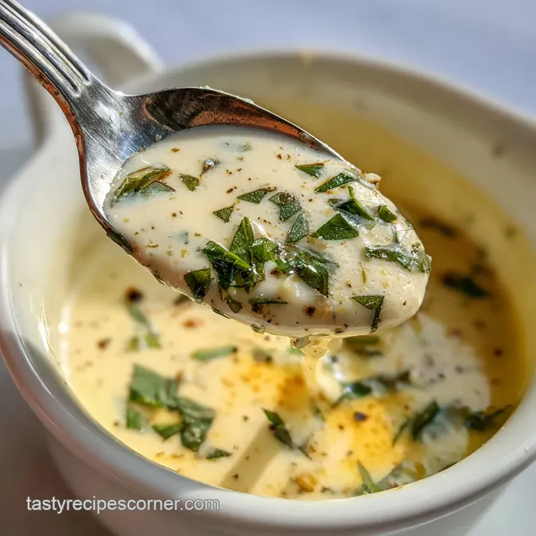 Garlic Parmesan Sauce Recipe