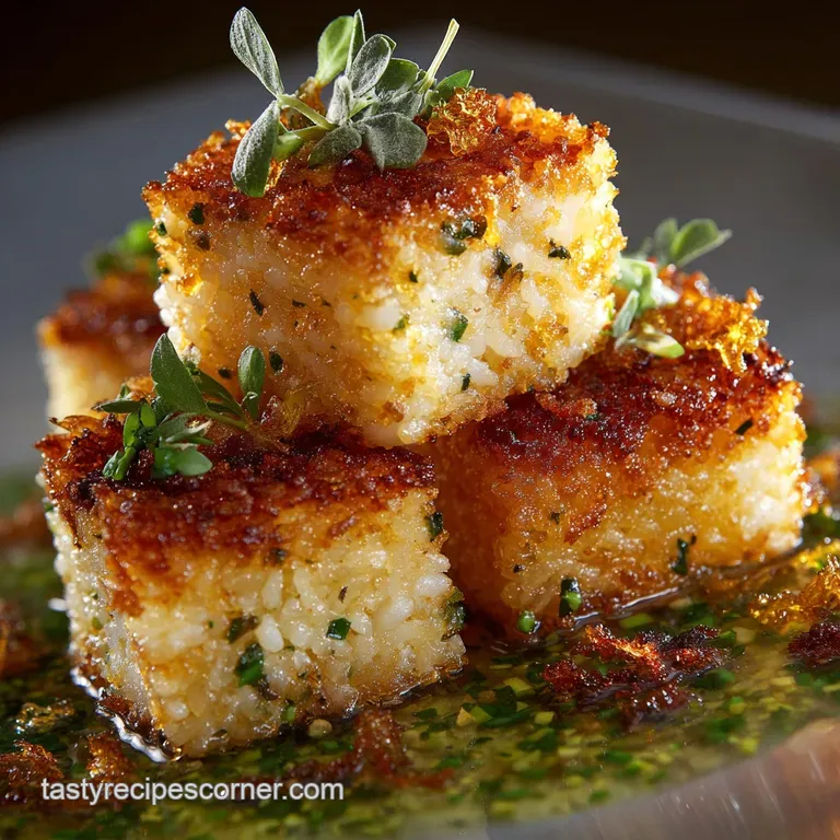 Crispy Rice Squares: The Ultimate Golden Base for Spicy Tuna Sushi