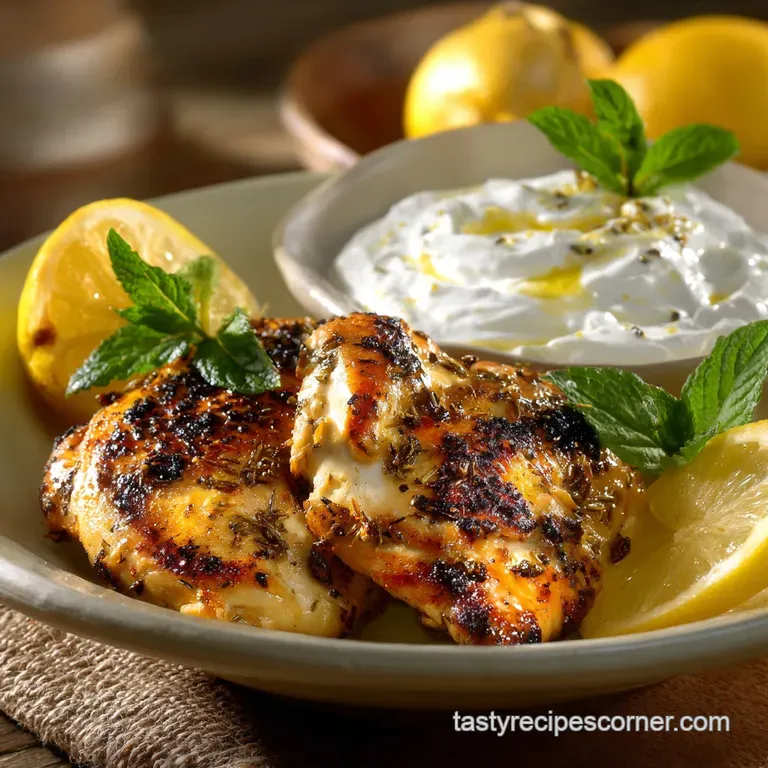 Greek Yogurt Recipes: Our Most Tender High-Protein Chicken Dinner presentation