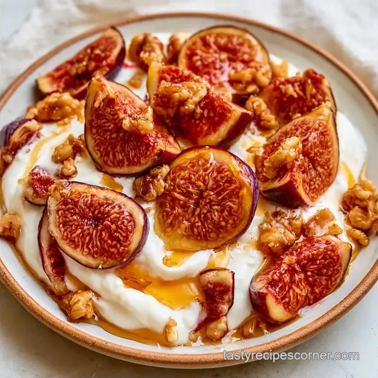 Greek Yogurt Fig Parfait in 10 Minutes