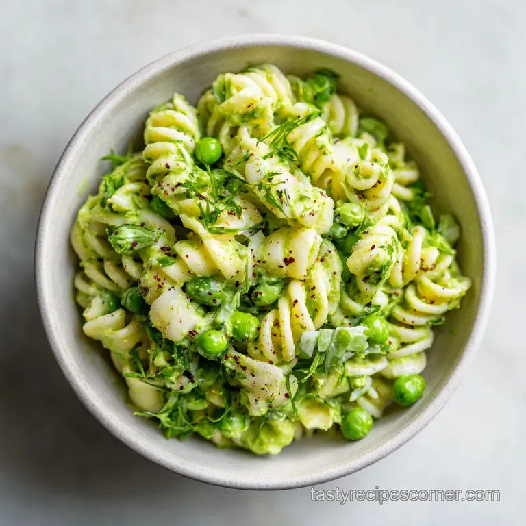 Green Goddess Pasta Salad: Creamy and Herbaceous