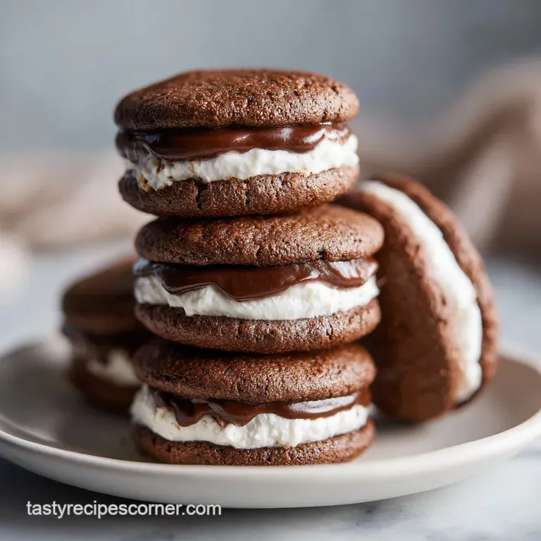 Hazelnut Truffle Sandwich Cookies Recipe