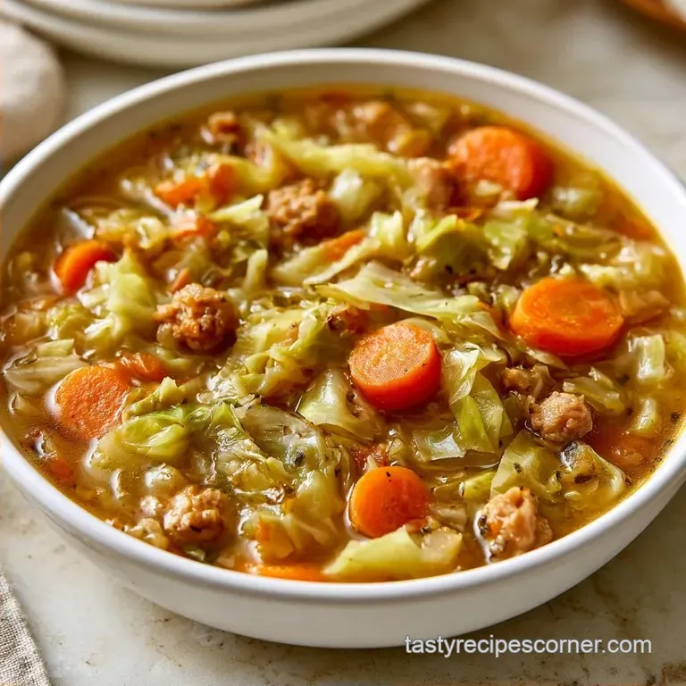 Healthy Cabbage Soup in 45 Minutes