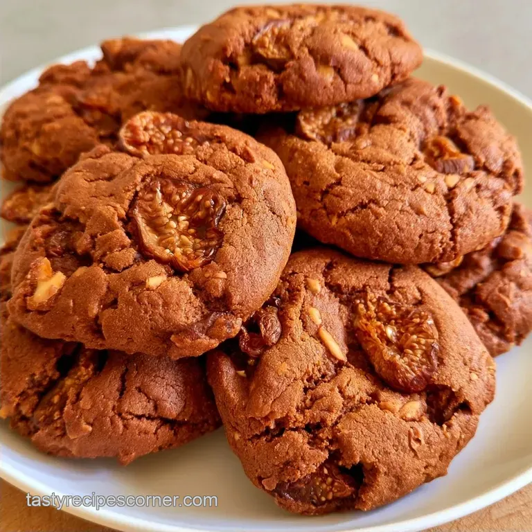 Healthy Homemade Fig Cookies